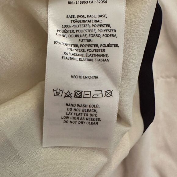 MARE MARE Dress Satin Striped Size L • NEW WITH TAGS - Picture 8 of 12